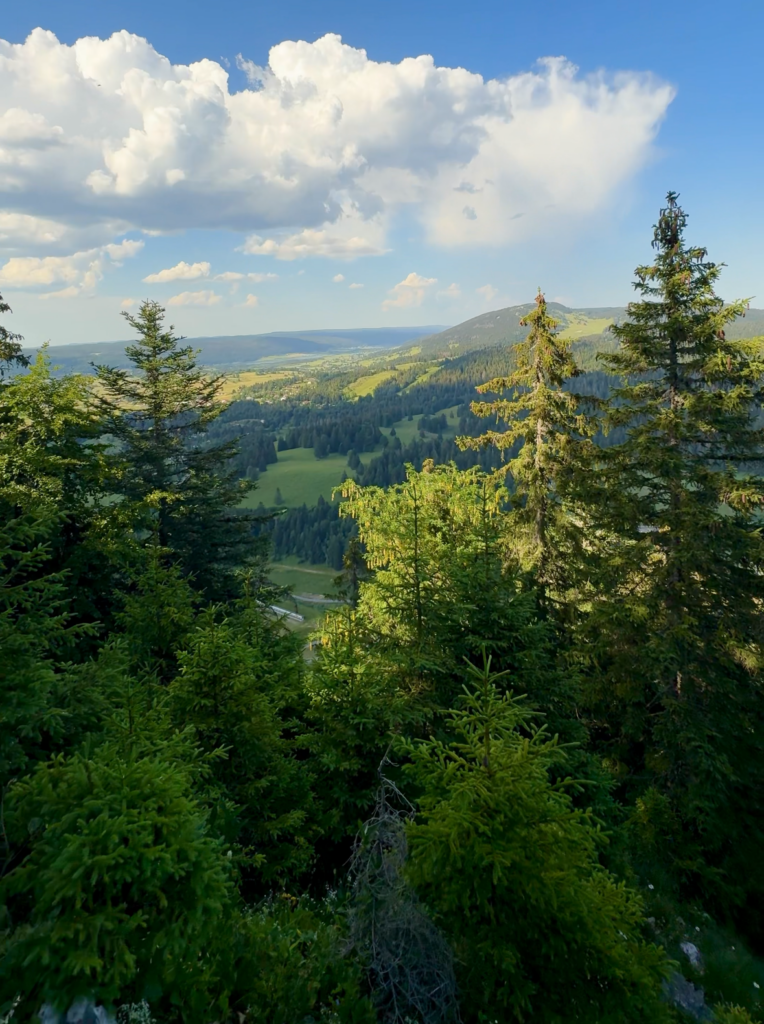 week-end dans le jura belvedere des dappes